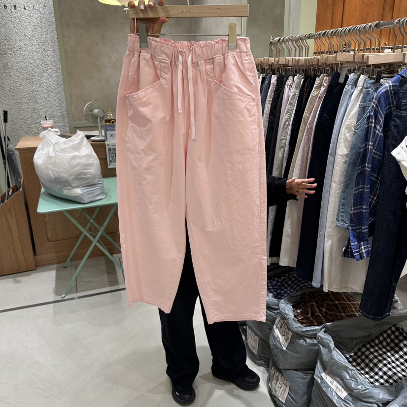 DELI JENNY韓國直郵女士新品時尚休閑26夏季熱賣26春夏休閑褲DELI JENNY休閑褲圖色3