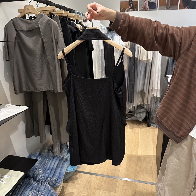 aube nunt韓國直郵實拍女裝新品推薦職業連衣裙OPS含脖帶aube nunt連衣裙