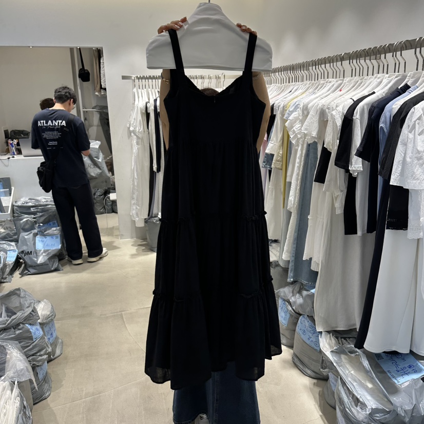RICH SISTER韓國代購女士新款熱賣休閑26夏季推薦連衣裙RICH SISTER連衣裙