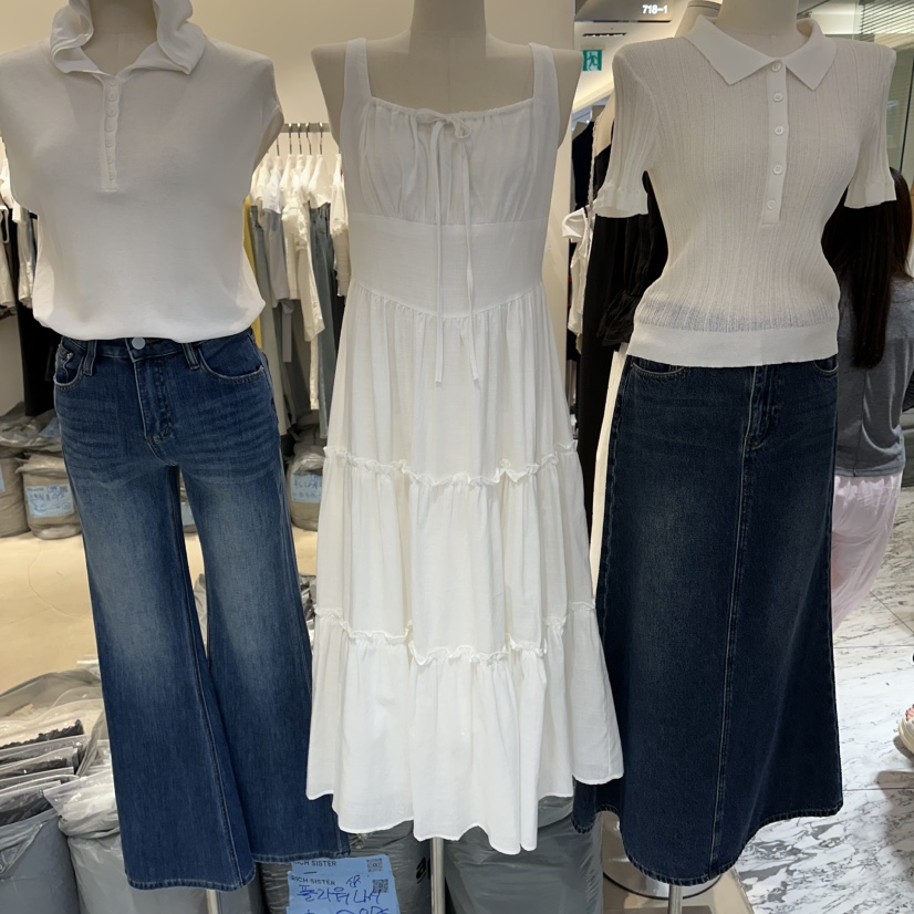 RICH SISTER韓國代購女士新款熱賣休閑26夏季推薦連衣裙RICH SISTER連衣裙圖色1