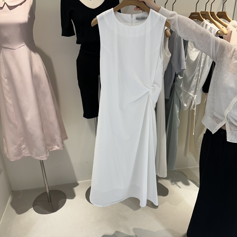 MER韓國東大門代購女士新品職業推薦26春夏熱賣休閑連衣裙MER/ANGELO BIANCO連衣裙圖色1