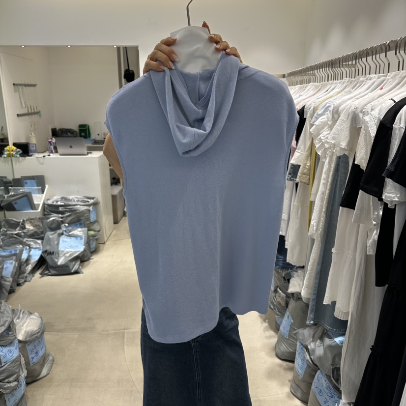 RICH SISTER韓國直郵女裝新款26春夏26夏季吊帶背心連帽RICH SISTER吊帶/背心