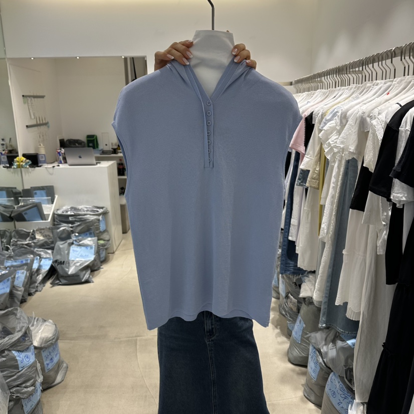 RICH SISTER韓國直郵女裝新款26春夏26夏季吊帶背心連帽RICH SISTER吊帶/背心圖色2