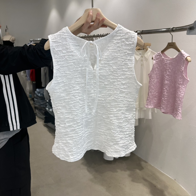 ACKER東大門實拍韓國女裝新品26夏季熱賣休閑職業吊帶背心ACKER吊帶/背心