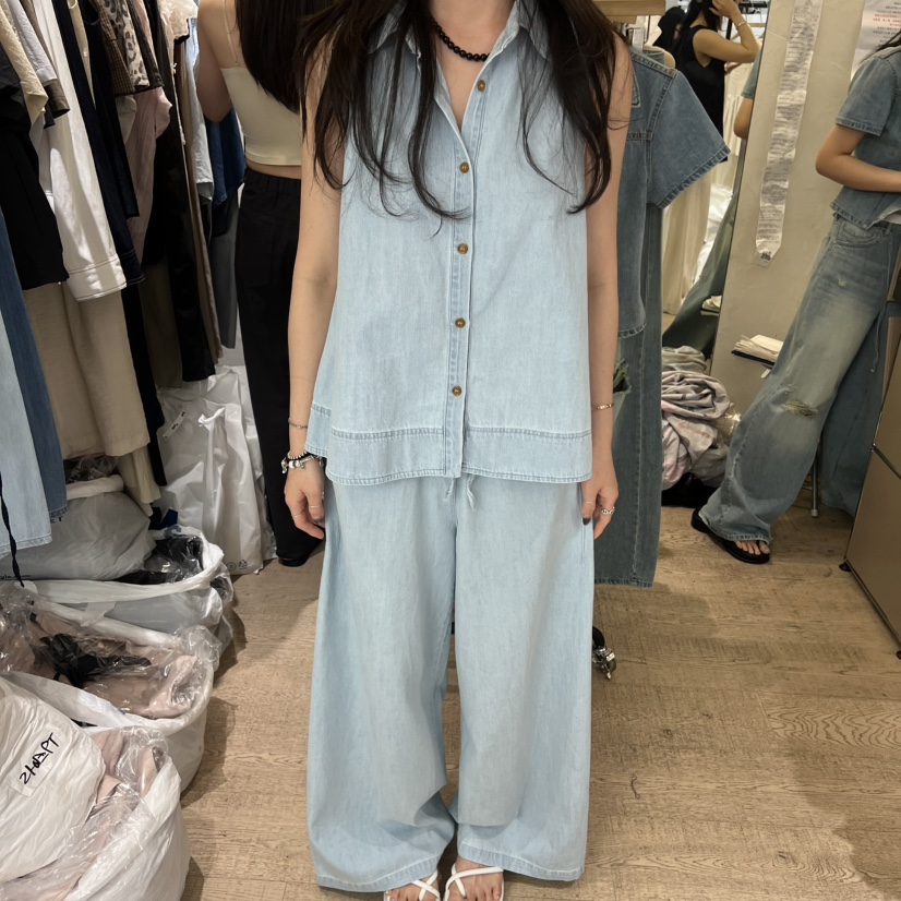 W AND J韓國直郵女裝新款推薦時尚26夏季人氣職業套裝套裝W AND J套裝圖色1