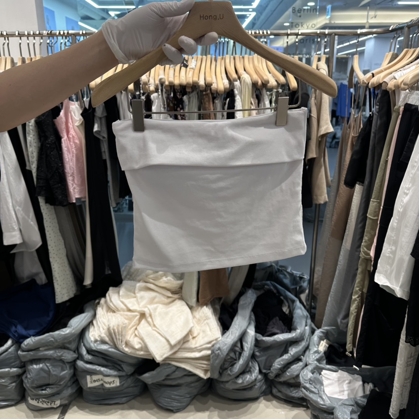 HONG.U韓國直郵女裝新品職業時尚人氣26春夏休閑吊帶背心HONG.U吊帶/背心圖色2