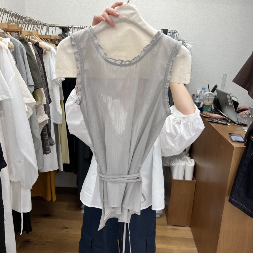 ROMANTICIZE韓國直郵實拍女士新品熱賣推薦26夏季吊帶背心ROMANTICIZE吊帶/背心