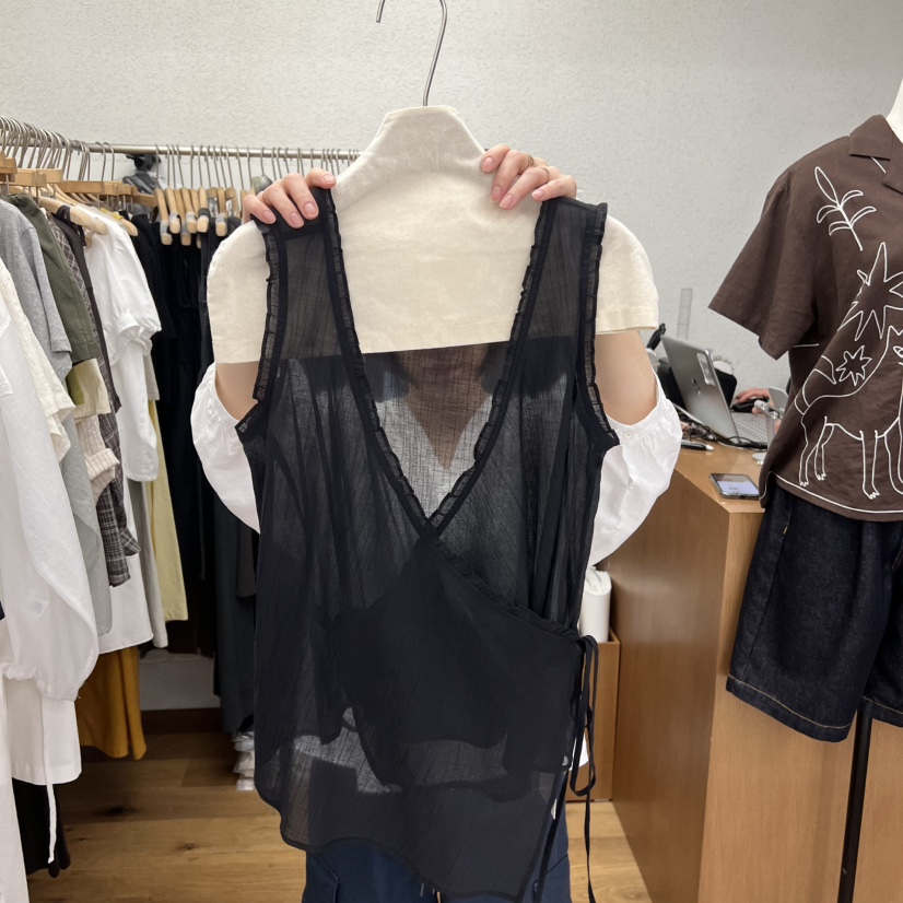 ROMANTICIZE韓國直郵實拍女士新品熱賣推薦26夏季吊帶背心ROMANTICIZE吊帶/背心圖色2