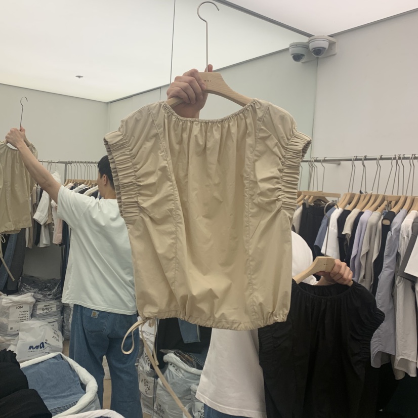 MOI-A韓國代購女裝新款時尚26春夏熱賣人氣26夏季襯衫蕾絲衫MOI-A襯衫/蕾絲衫圖色1
