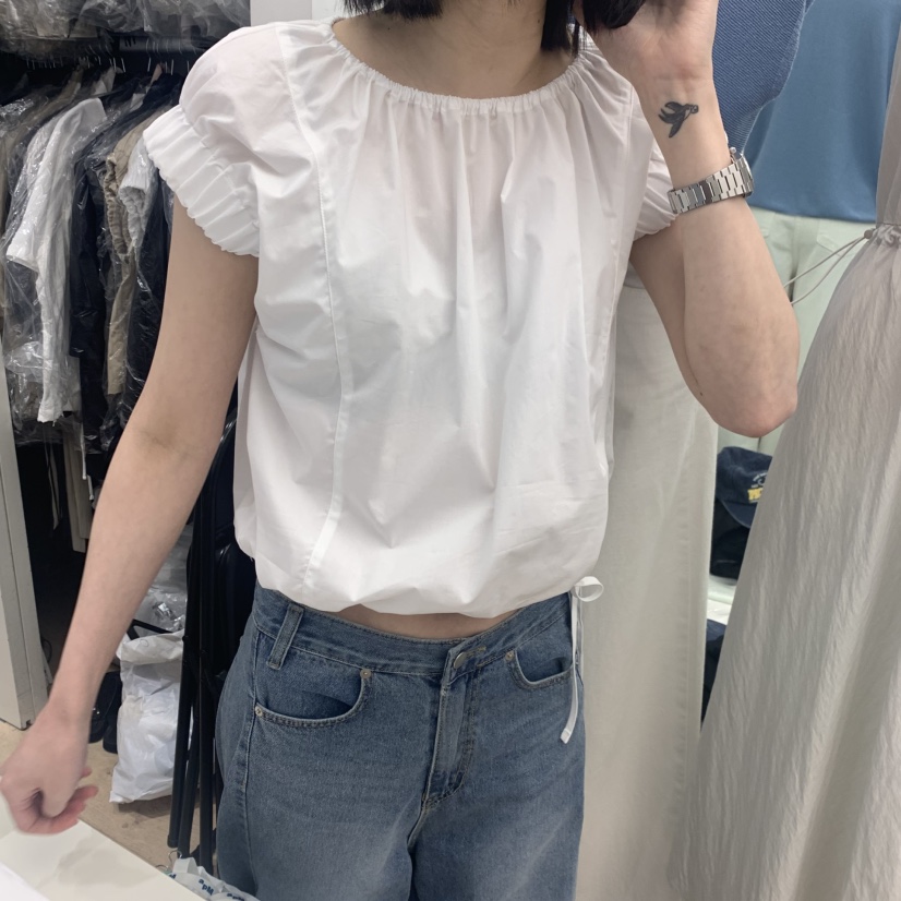 MOI-A韓國代購女裝新款時尚26春夏熱賣人氣26夏季襯衫蕾絲衫MOI-A襯衫/蕾絲衫圖色2