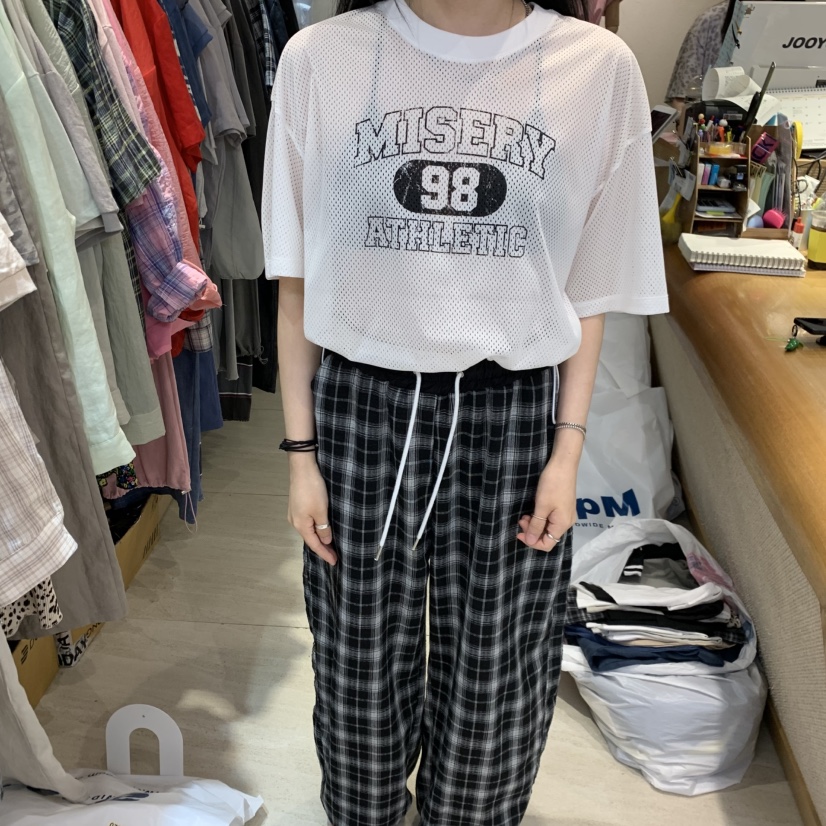 BLACKFRIDAY東大門實拍韓國女裝新品人氣職業26夏季休閑T恤BLACK FRIDAYT恤圖色1