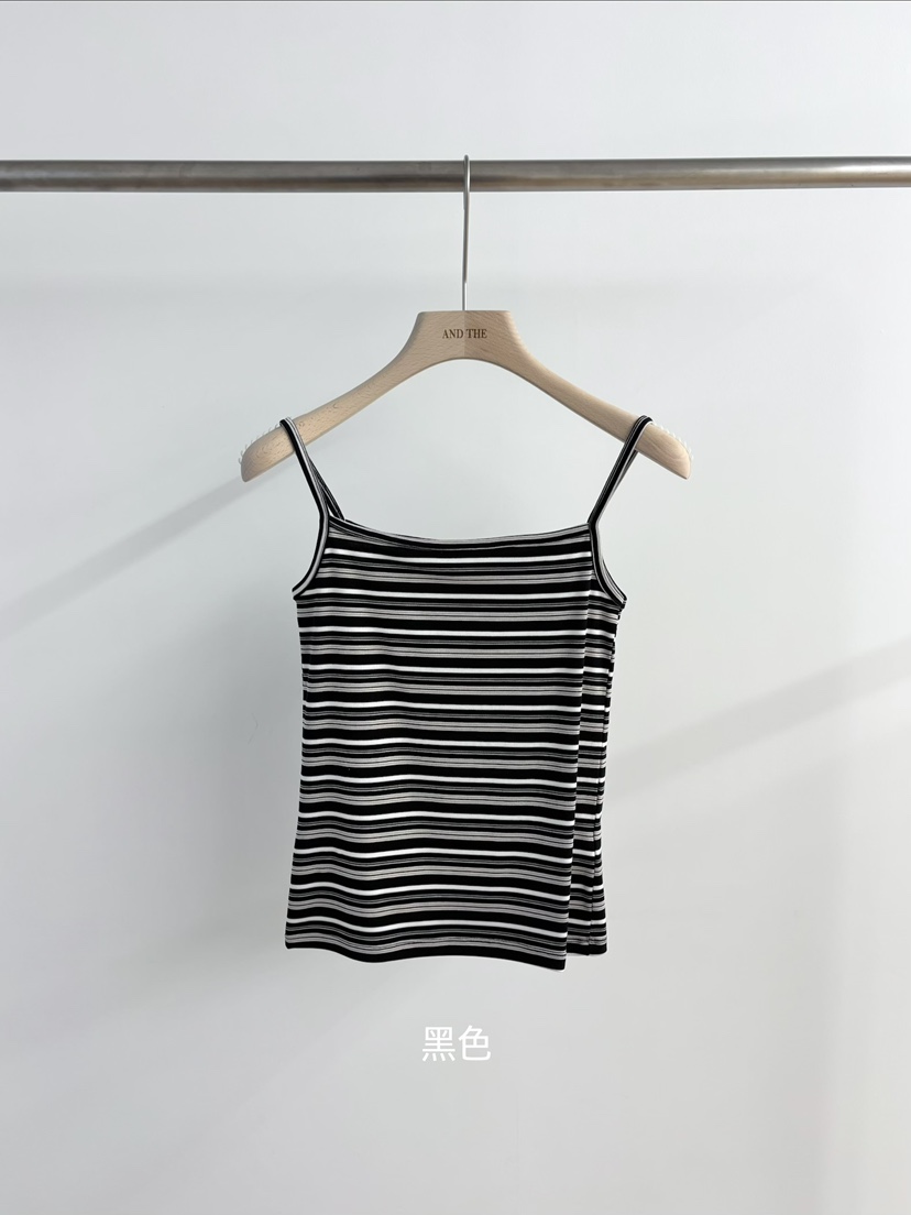 AND THE韓國東大門代購女裝新品26夏季職業熱賣吊帶背心AND THE吊帶/背心圖色4