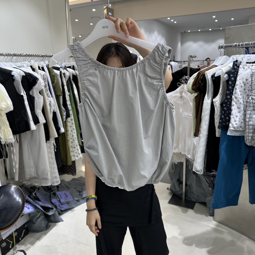 BENE韓國東大門代購女士新款人氣26夏季熱賣休閑吊帶背心BENE吊帶/背心圖色3