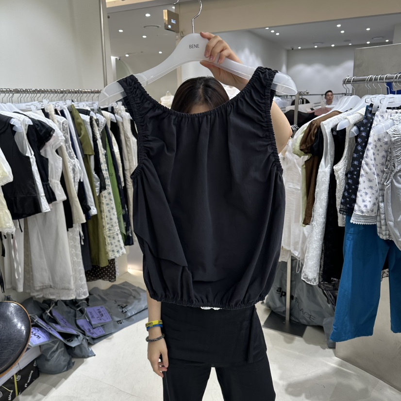 BENE韓國東大門代購女士新款人氣26夏季熱賣休閑吊帶背心BENE吊帶/背心圖色4