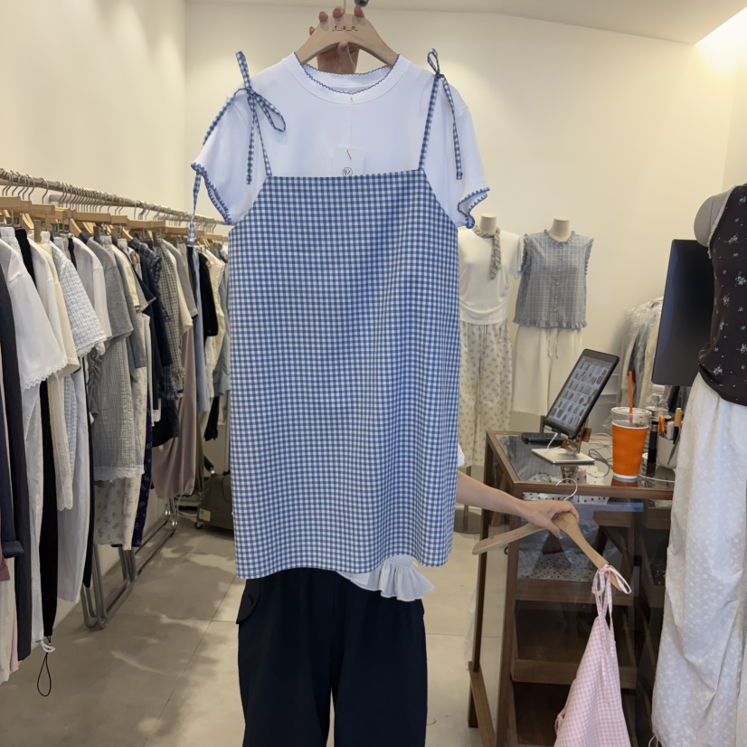 TAN&amp;COMO韓國直郵實拍女裝新品26夏季吊帶背心不含內搭tan-COMO吊帶/背心圖色2
