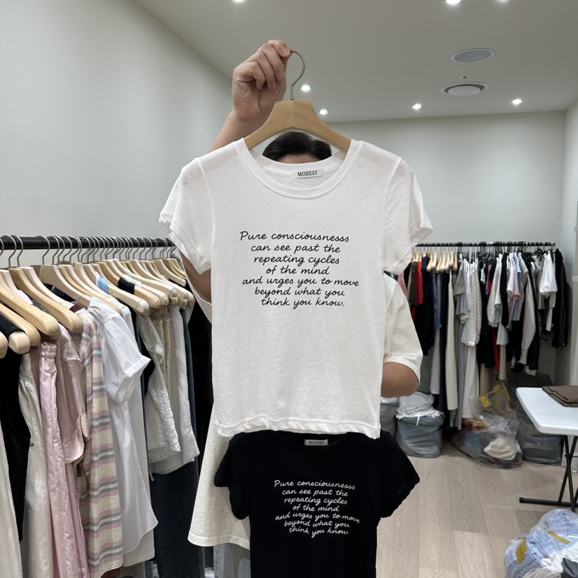 NOTTINGHAM/AVECNOUS/MODEST韓國代購女士新品熱賣職業T恤NOTTINGHAM/AVECNOUS/MODESTT恤圖色2