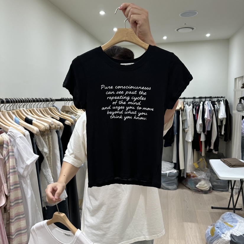 NOTTINGHAM/AVECNOUS/MODEST韓國代購女士新品熱賣職業T恤NOTTINGHAM/AVECNOUS/MODESTT恤圖色3