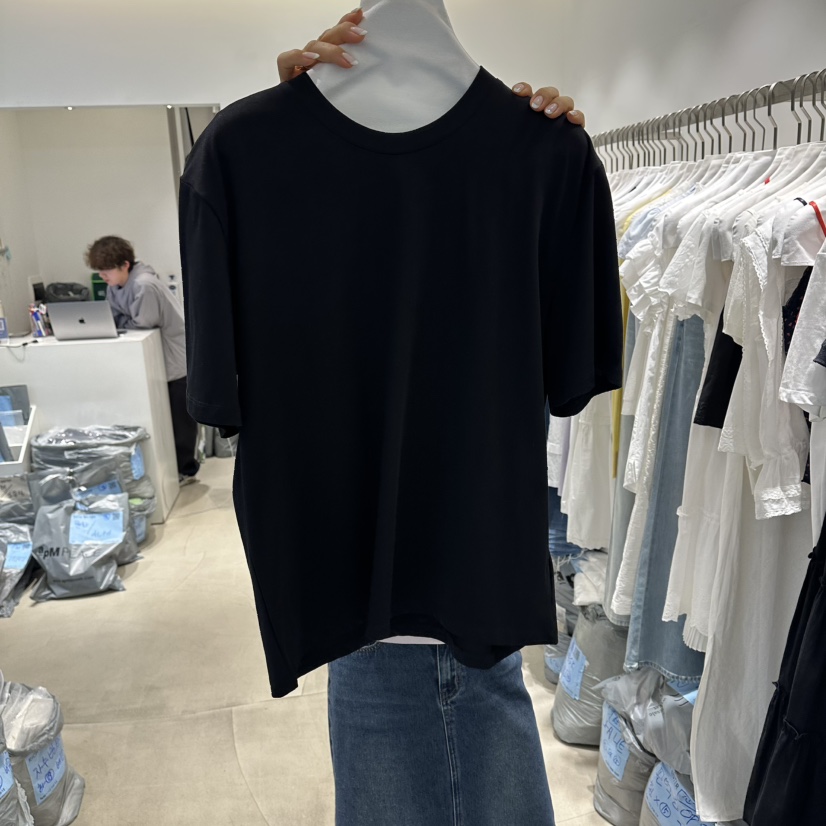 RICH SISTER韓國東大門直郵女裝新品休閑推薦人氣T恤棉質RICH SISTERT恤圖色2