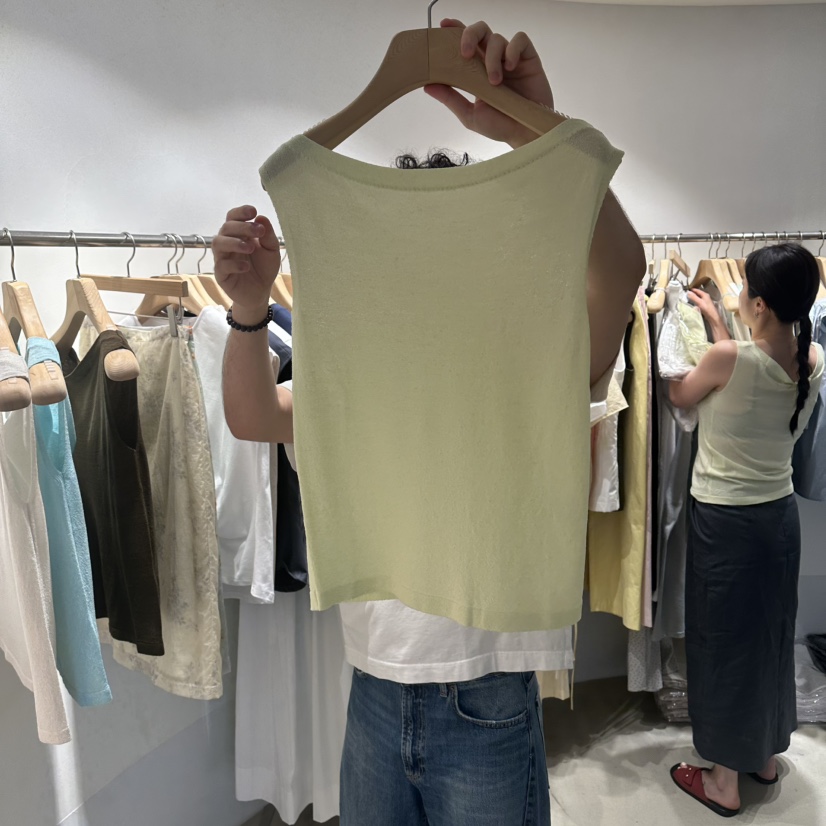 ROOM K-P韓國代購女士新款26夏季時尚26春夏吊帶背心亞麻roomk吊帶/背心圖色3
