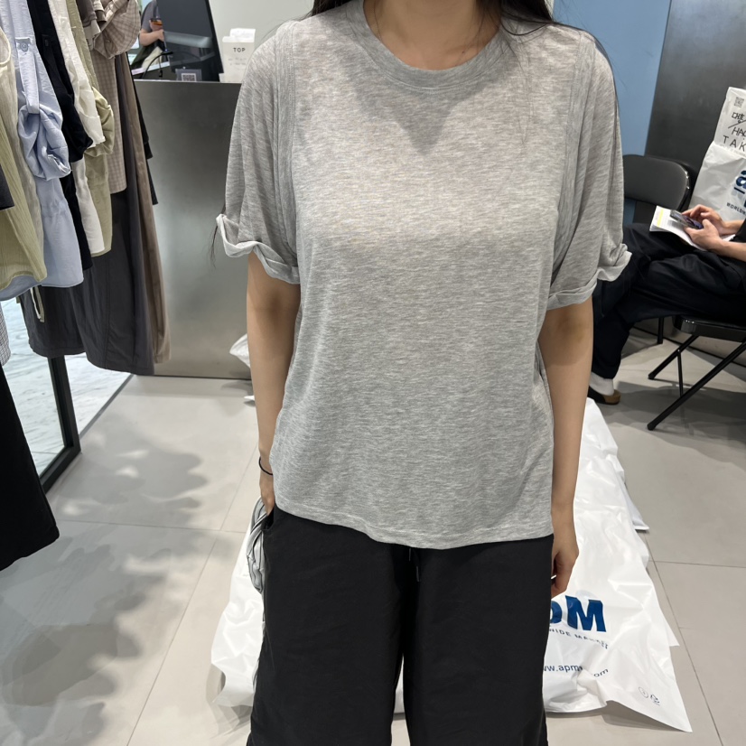 TAKE TEE韓國代購女士新品時尚26夏季26春夏推薦職業T恤TAKE TEET恤圖色3