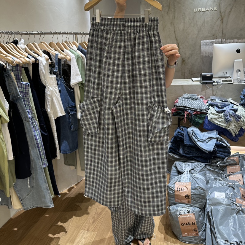 URBANE-P韓國直郵女士新款人氣26春夏熱賣職業26夏季休閑褲URBANE-P休閑褲