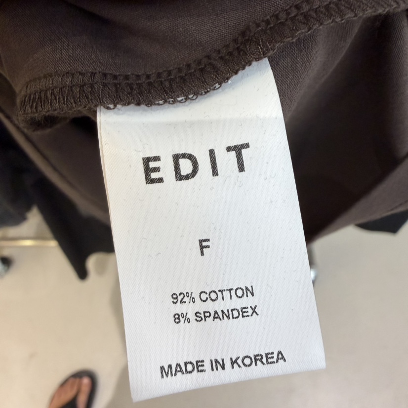EDIT韓國直郵女士新款熱賣休閑推薦時尚人氣26春夏吊帶背心EDIT吊帶/背心