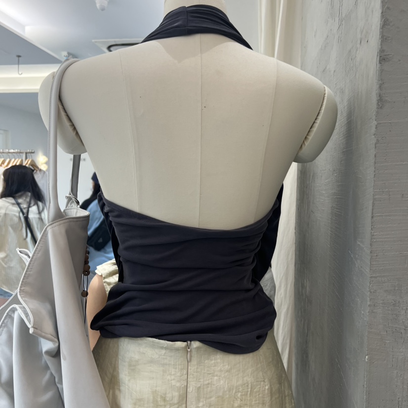 MAG東大門實拍韓國女裝新款時尚休閑人氣推薦吊帶背心露背MAG吊帶/背心