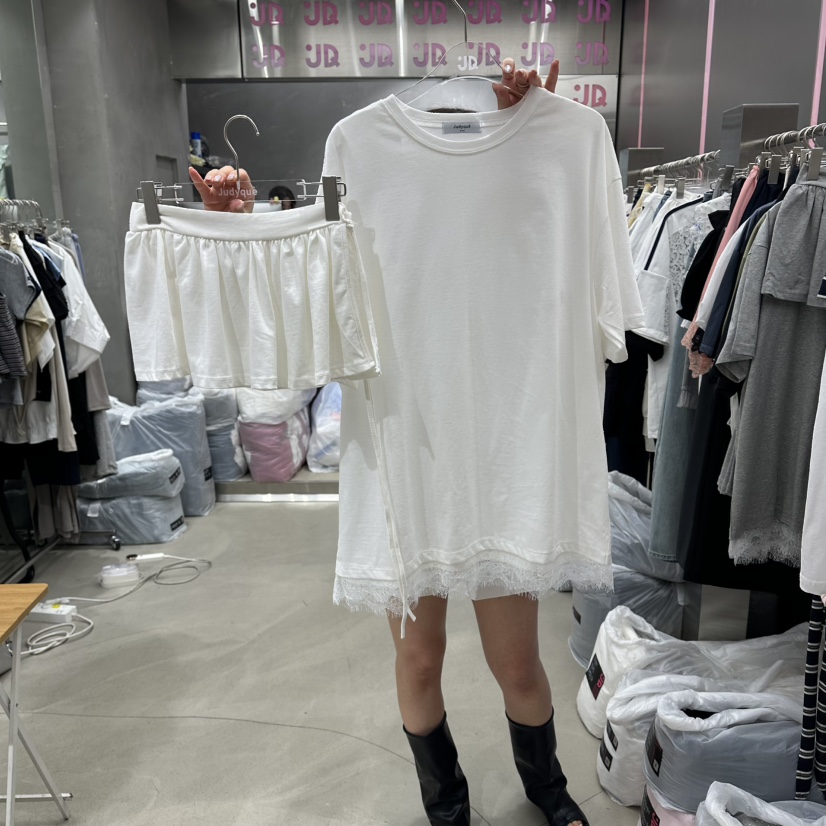 JUDYQUE韓國東大門代購女裝新款26夏季休閑人氣熱賣時尚套裝JUDYQUE套裝圖色1