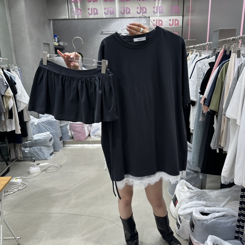 JUDYQUE韓國東大門代購女裝新款26夏季休閑人氣熱賣時尚套裝JUDYQUE套裝圖色3