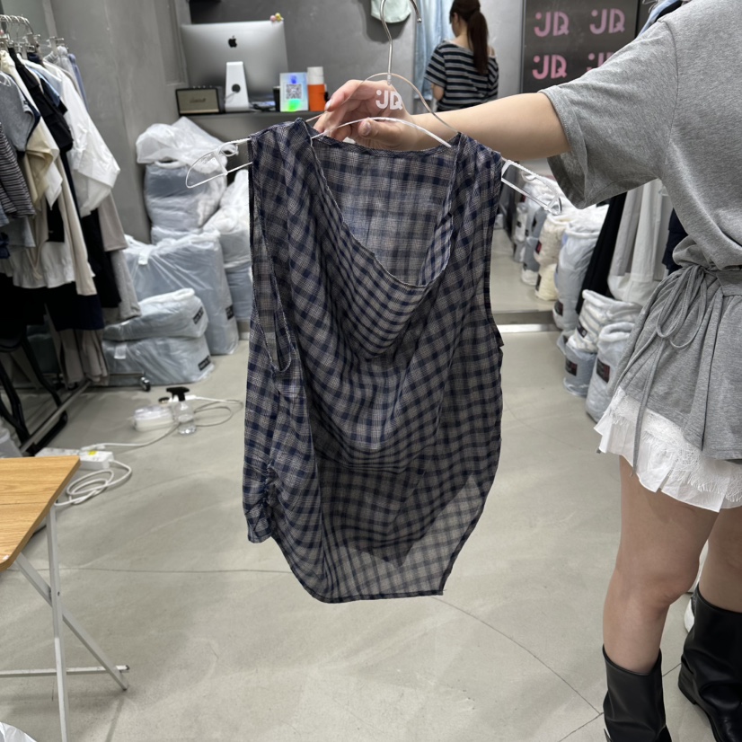 JUDYQUE韓國直郵女裝新款人氣推薦熱賣26夏季吊帶背心無袖JUDYQUE吊帶/背心圖色2