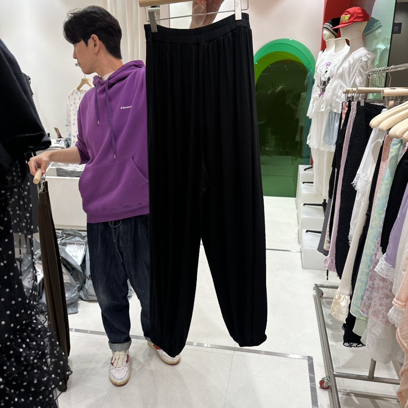 MINI UNNI韓國直郵女士新款推薦休閑26春夏26夏季休閑褲MINI UNNI休閑褲