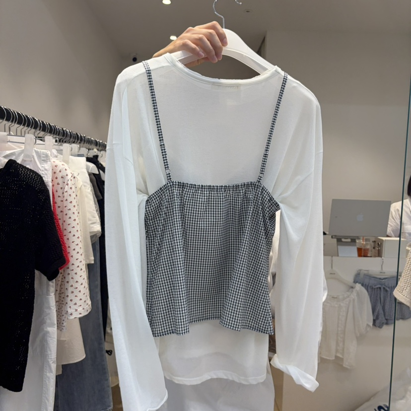 RUMIRU/AWEAR韓國東大門代購女裝新品26春夏吊帶背心不含內搭awear/RUMIRU吊帶/背心