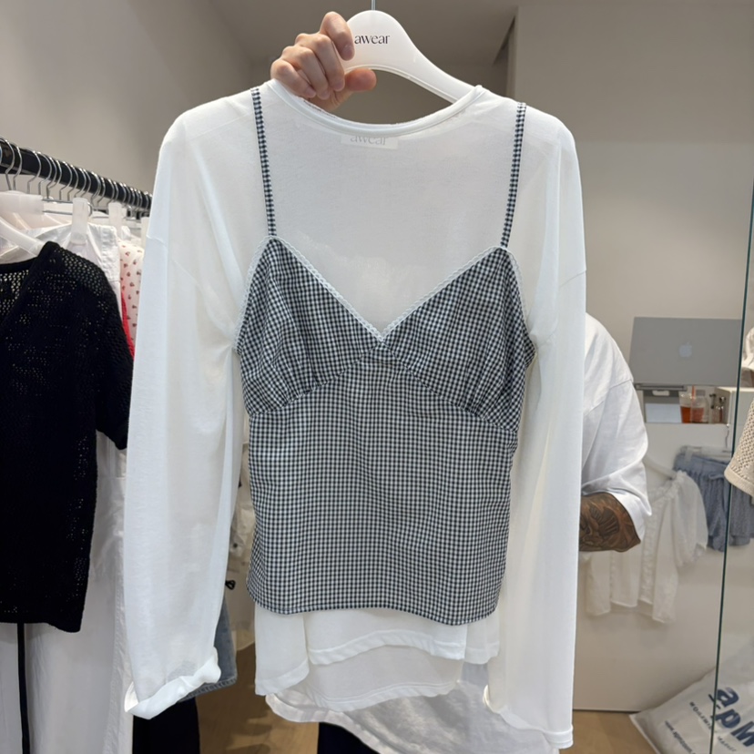 RUMIRU/AWEAR韓國東大門代購女裝新品26春夏吊帶背心不含內搭awear/RUMIRU吊帶/背心圖色2