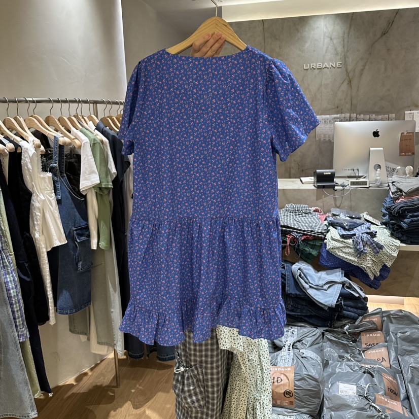 URBANE-P東大門實拍韓國女裝新品時尚人氣26春夏熱賣連衣裙URBANE-P連衣裙