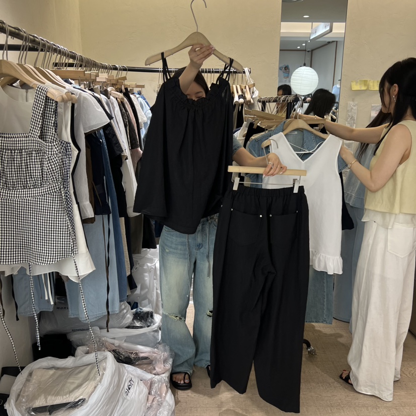 W AND J韓國直郵女士新款26春夏職業26夏季推薦套裝套裝W AND J套裝