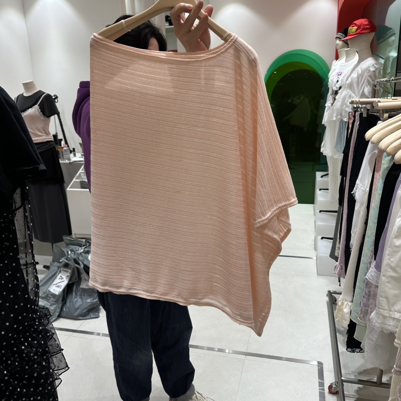 MINI UNNI東大門實拍韓國女士新品26春夏熱賣圍巾披肩披肩MINI UNNI圍巾/披肩