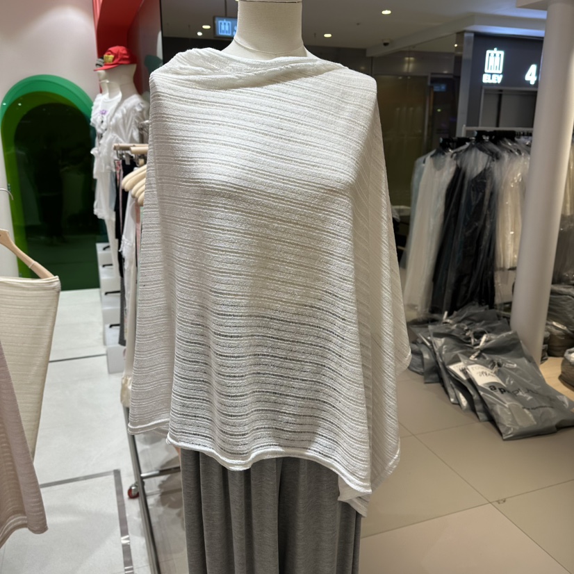 MINI UNNI東大門實拍韓國女士新品26春夏熱賣圍巾披肩披肩MINI UNNI圍巾/披肩圖色1
