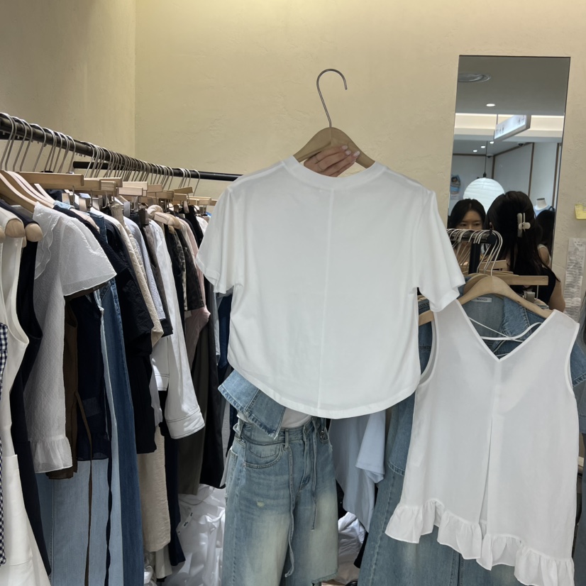 W AND J韓國東大門代購女裝新品26夏季推薦26春夏休閑T恤W AND JT恤