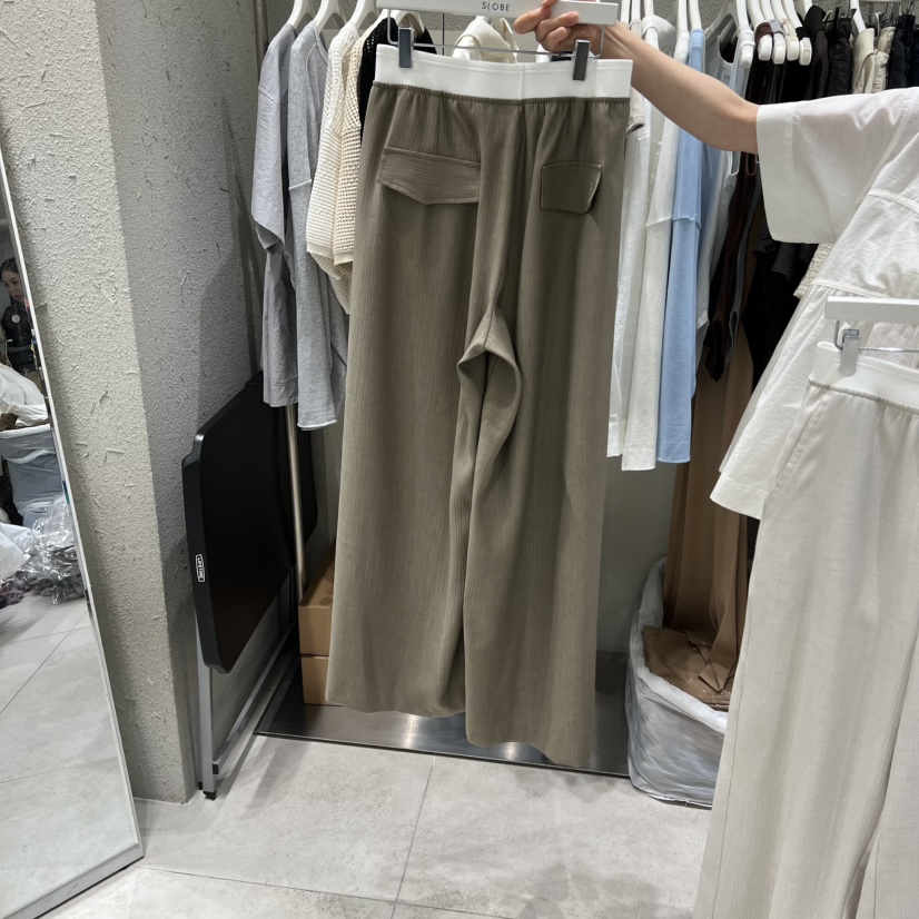 BRONZE韓國直郵實拍女士新品人氣熱賣26春夏推薦職業休閑褲BRONZE休閑褲