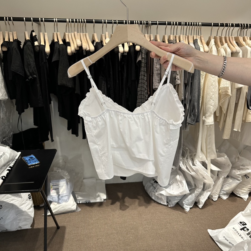 LE BUTTER韓國直郵女裝新品人氣26夏季時尚職業吊帶背心LE BUTTER吊帶/背心