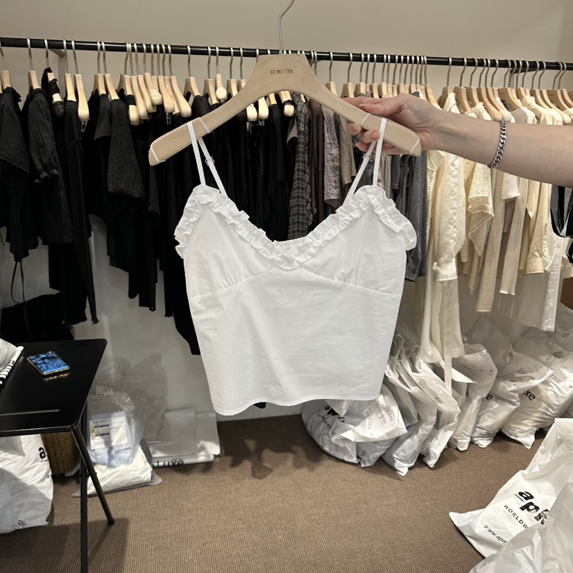 LE BUTTER韓國直郵女裝新品人氣26夏季時尚職業吊帶背心LE BUTTER吊帶/背心圖色1