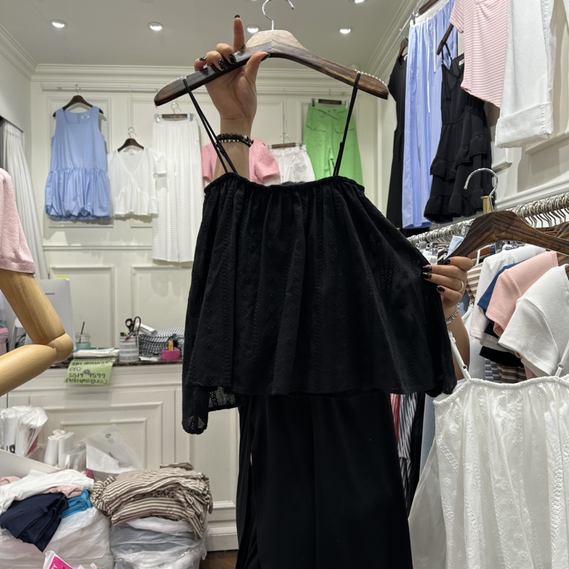 J.RITZY韓國代購女士新款休閑人氣職業熱賣推薦吊帶背心J.RITZY吊帶/背心圖色2