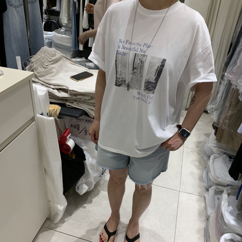 NAVYBURST韓國直郵女士新品熱賣休閑職業推薦時尚人氣T恤NAVY BURSTT恤圖色4