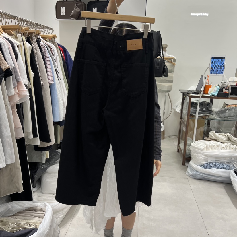 ANN MARGRET東大門實拍韓國女士新品職業休閑褲GRETA.Y休閑褲
