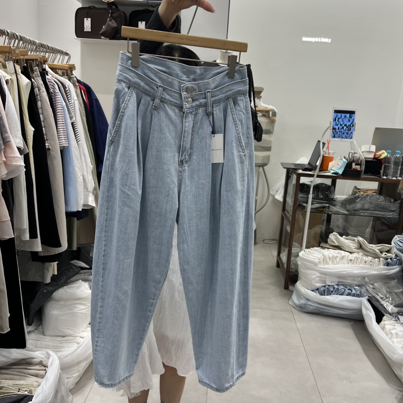 ANN MARGRET東大門實拍韓國女士新品職業休閑褲GRETA.Y休閑褲圖色1