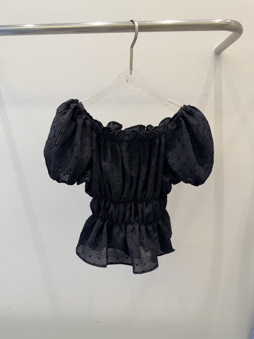 BLACK BIJOU韓國東大門直郵女士新品人氣26春夏襯衫蕾絲衫BLACK BIJOU襯衫/蕾絲衫圖色2