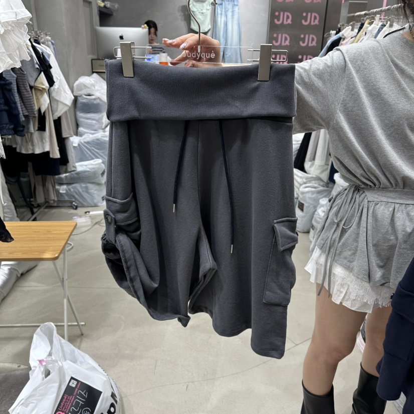 JUDYQUE韓國直郵女士新品26春夏熱賣推薦26夏季職業時尚短褲JUDYQUE短褲圖色2