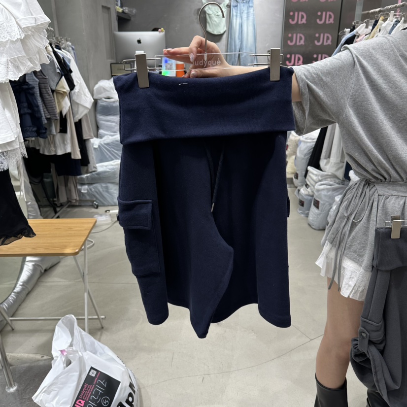 JUDYQUE韓國直郵女士新品26春夏熱賣推薦26夏季職業時尚短褲JUDYQUE短褲圖色3