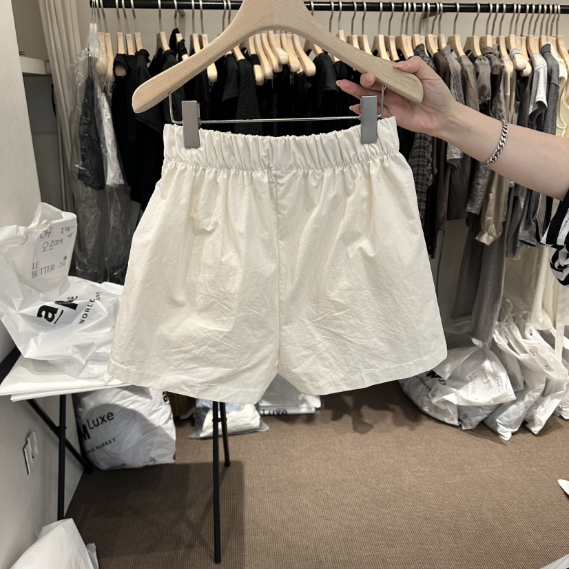 LE BUTTER韓國直郵女士新品26夏季休閑時尚26春夏短褲尼龍棉LE BUTTER短褲
