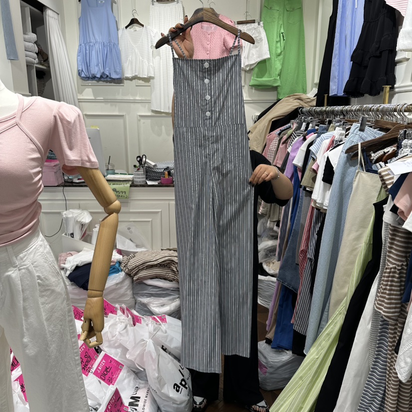 J.RITZY韓國直郵實拍女士新款26夏季時尚熱賣推薦連體褲J.RITZY連體褲圖色2